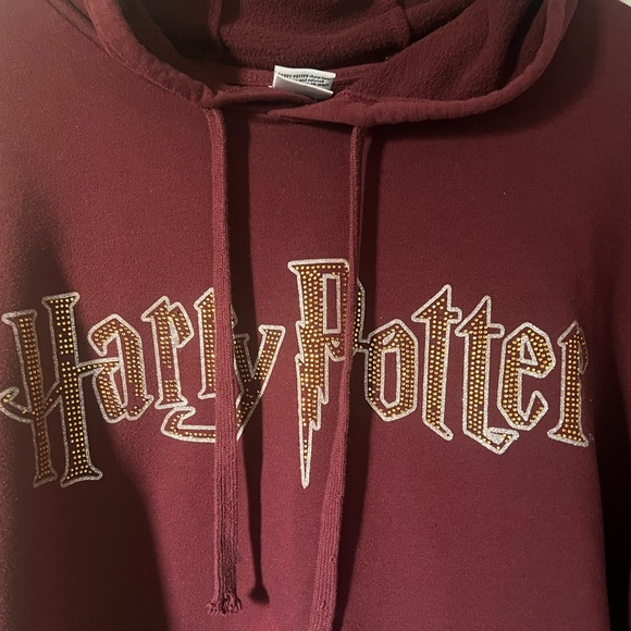 Harry Potter Maroon Burgundy XL Hoodie Women’s - Picture 2 of 4